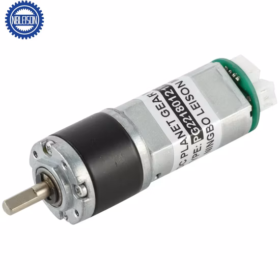 Micro DC Planetary Gearbox Motor 22mm 3V 24V with Reduction Gear