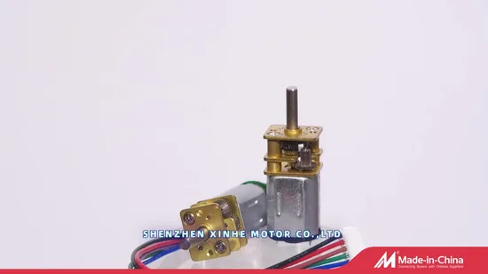 6V 9V 12V 12mm N20 High Torque Low Speed Mini Brushed DC Gear Motor 