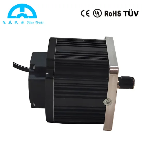 300W High Efficiency 85% Brushless DC Motor for Robot / 12V/24V DC Motor for Solar Tracker System 